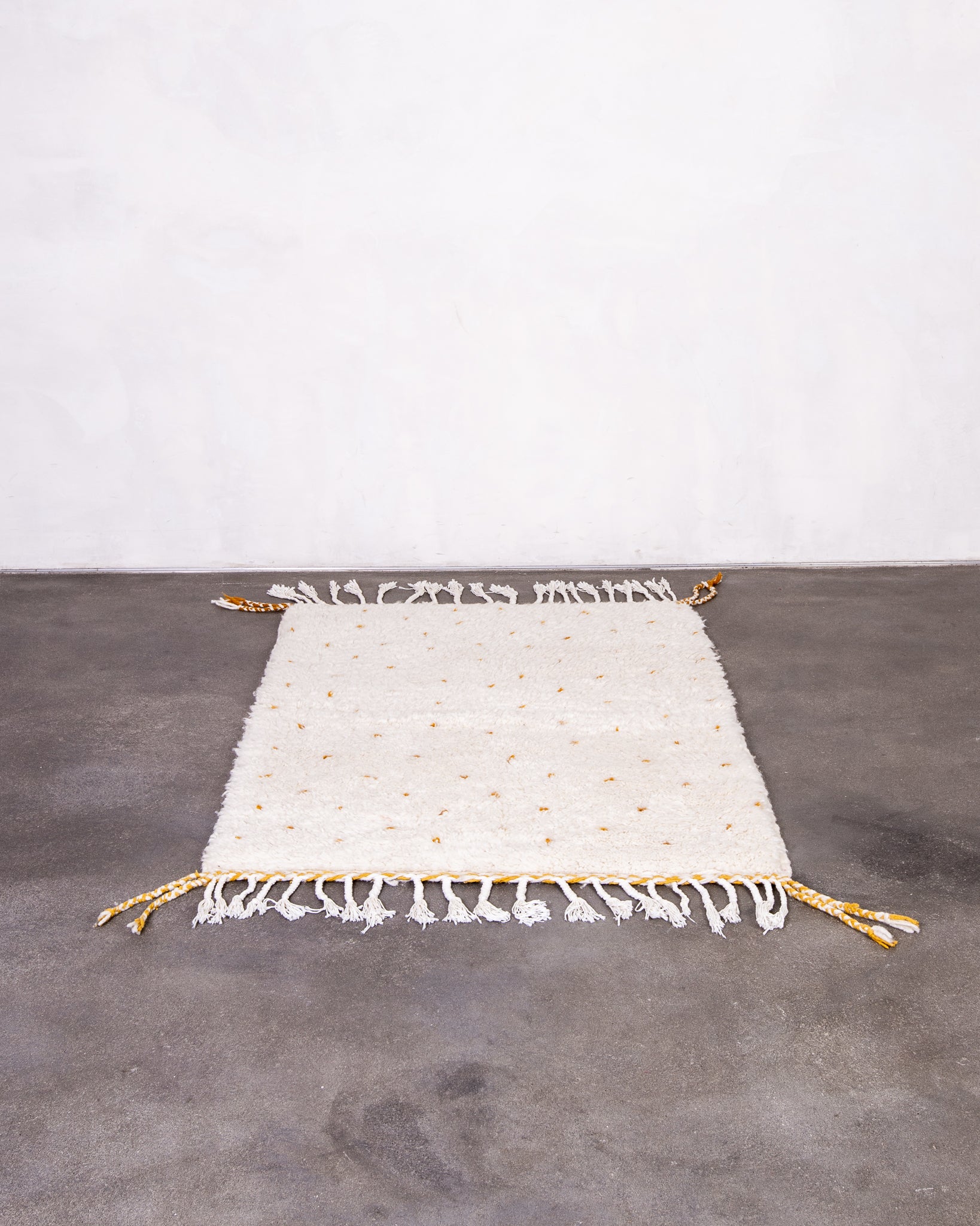 Modern designer handcrafted Berber rug from morocco Beniourain with beautiful colors and patterns
